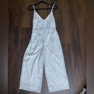 Blue & White Jumpsuit